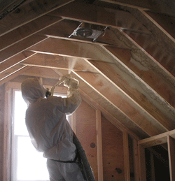 Concord CT attic spray foam insulation
